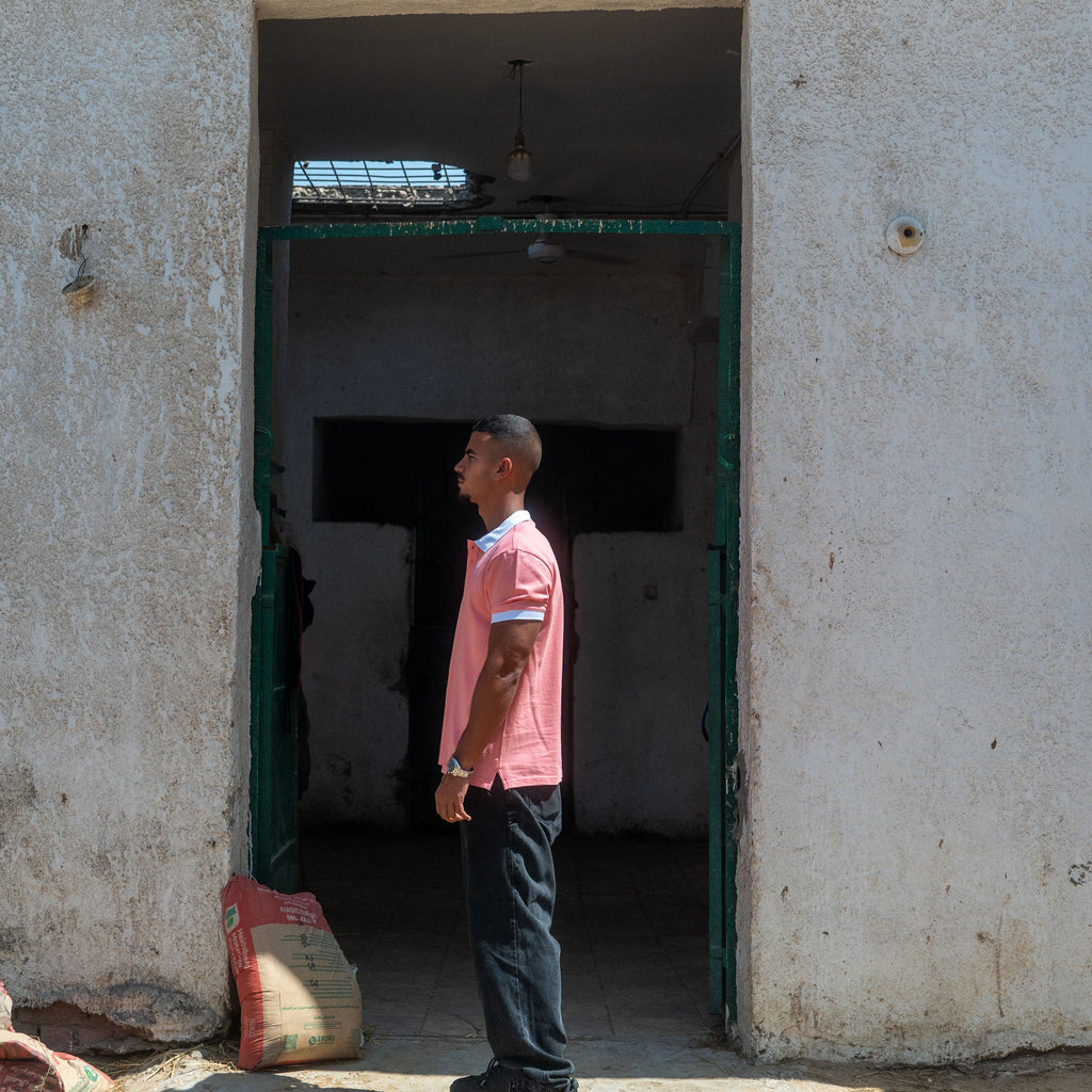 Unisex Pink/White Polo