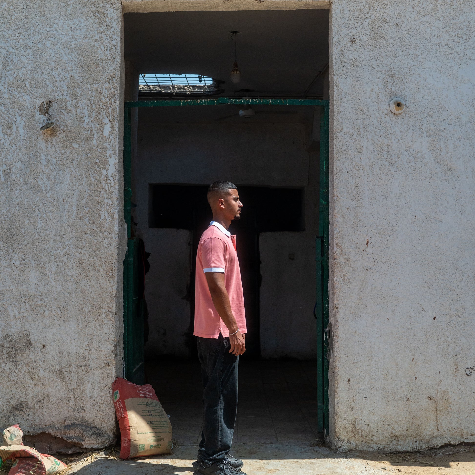 Unisex Pink/White Polo
